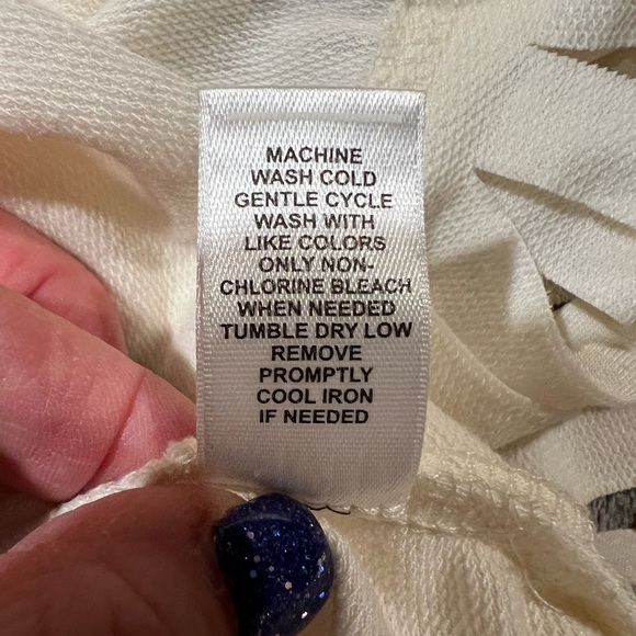 Cato Cream Blouse Top With Side Fringe Plus Size 22/24W - Picture 7 of 7